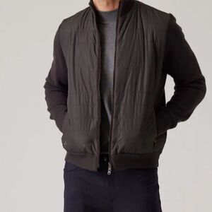 RAFFI THE RORY ZIP FRONT JACKET Espresso M men’s